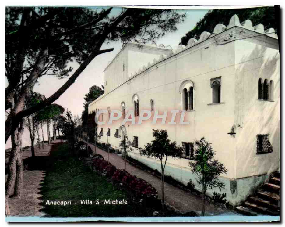 CPM Capri Villa S Michele 