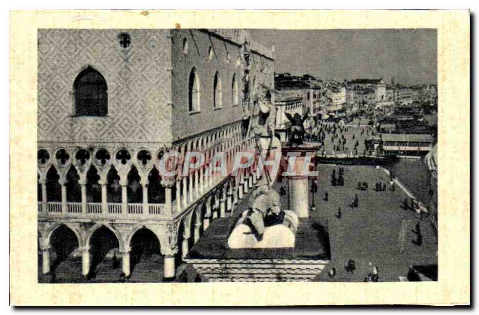 CPM Venezia Palazzo Ducale Riva Degli Schiavoni