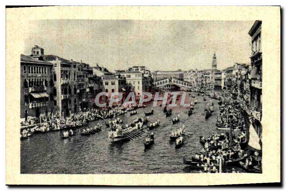 CPM Venezia Regate Sul Canal Grande
