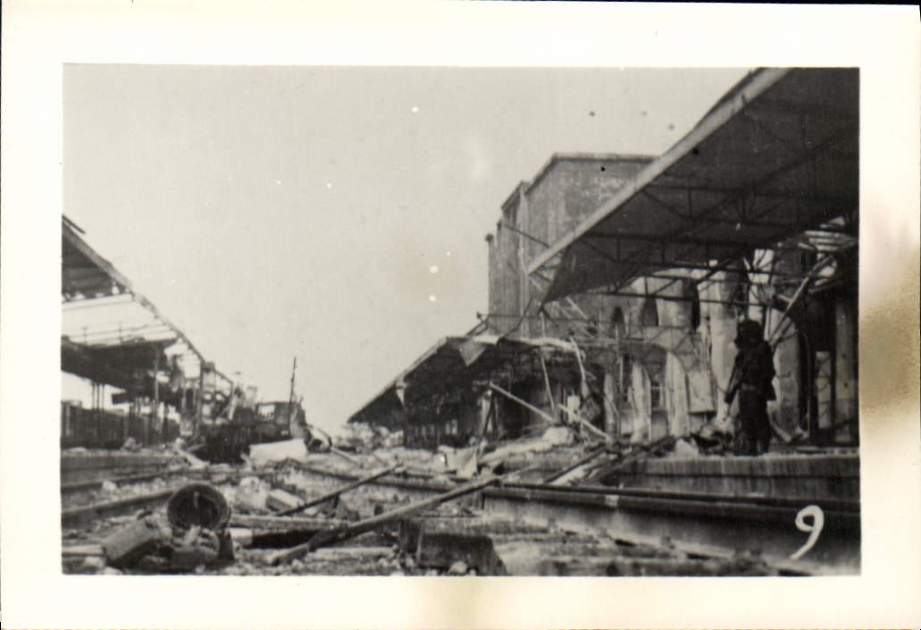 CPM Caen Ville martyre Militaria 1944