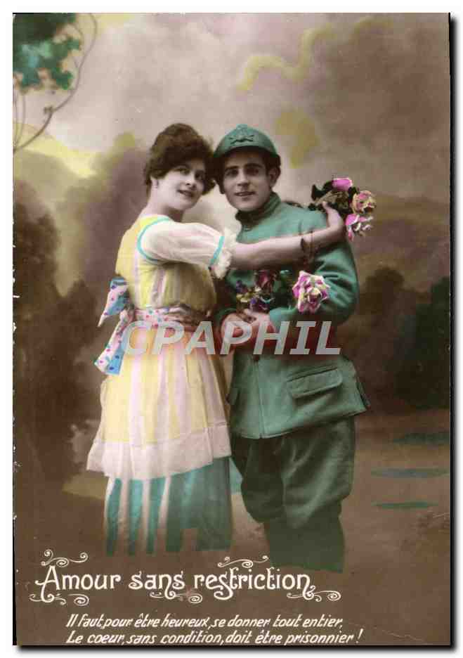CPA Fantaisie Femme Soldat Militaria