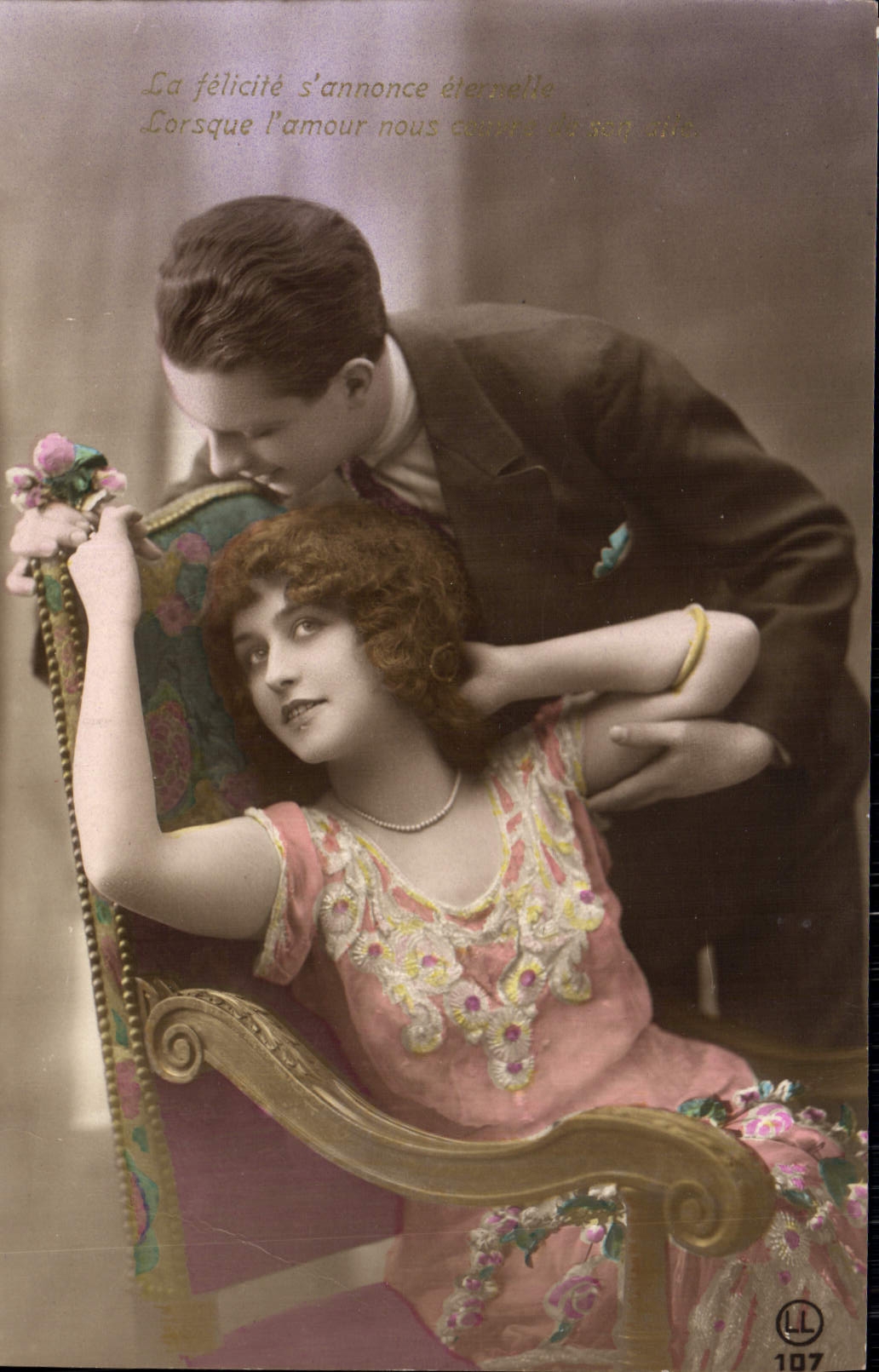 CPA Fantaisie Femme