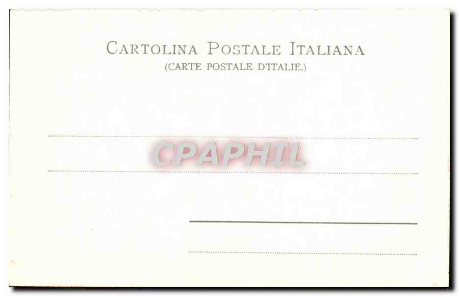 CPA San Remo Via Capitolo Enfants — Rückseite
