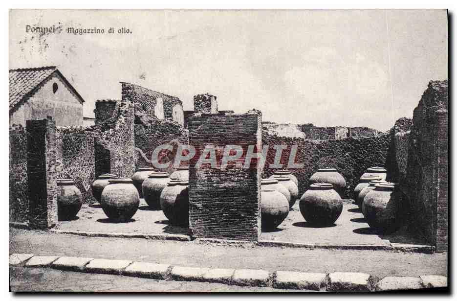 CPA Pompei Magazzino di olio