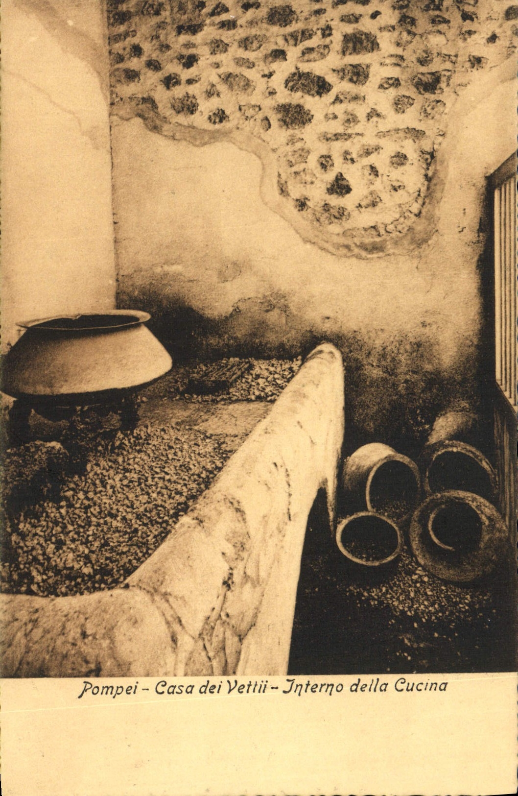 CPA Pompei Casa dei Vettii Interno della Cucina 