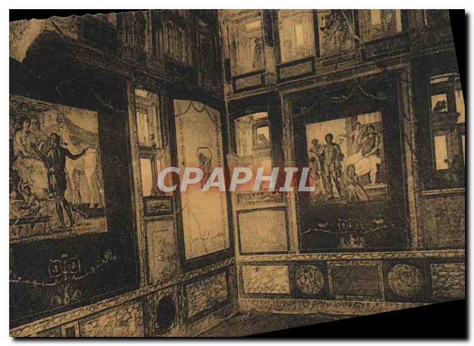 CPA Pompei Casa dei Vettii Interno d'una camera 