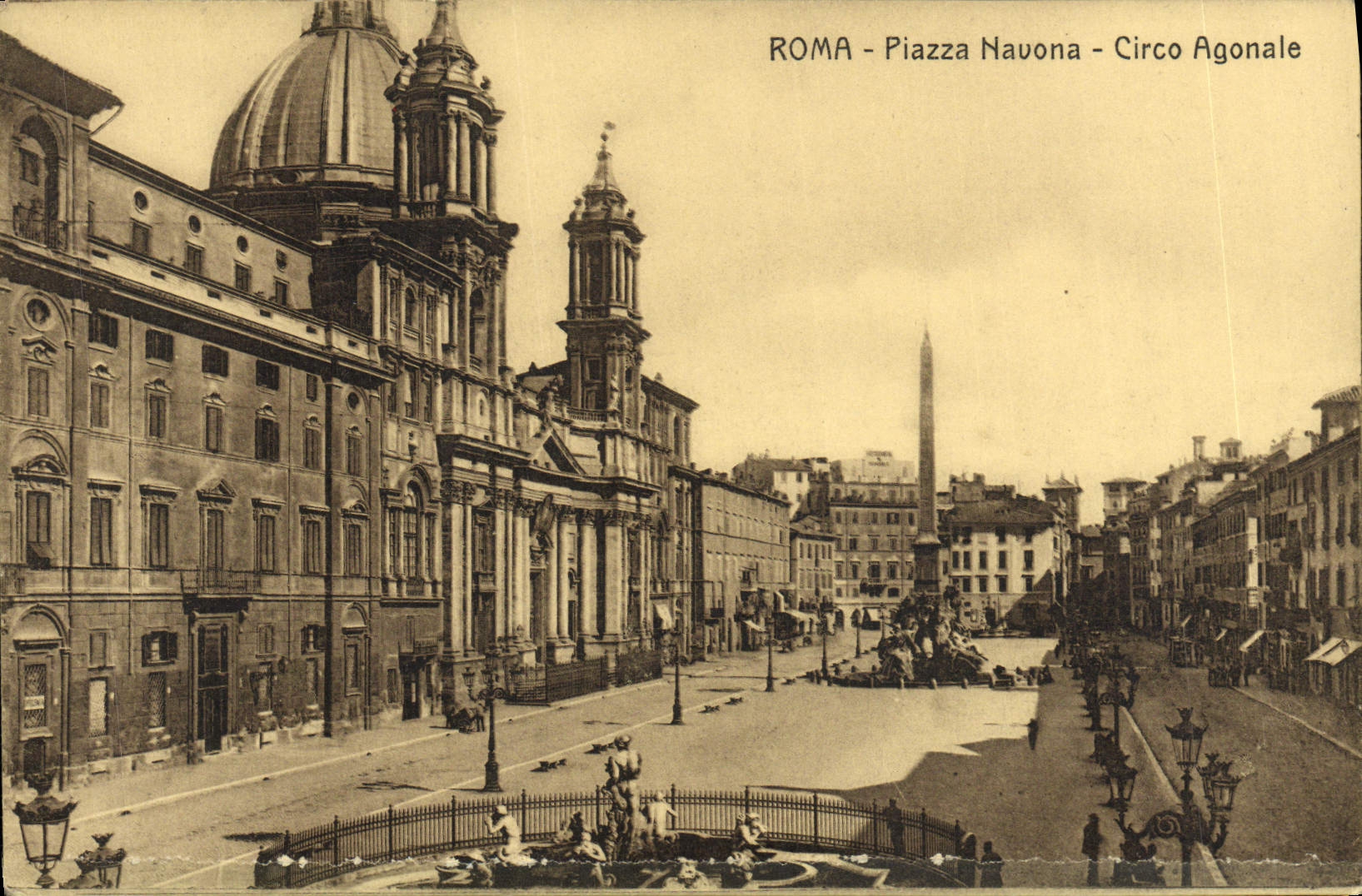 CPA Roma Piazza Navona Circo Agonale 
