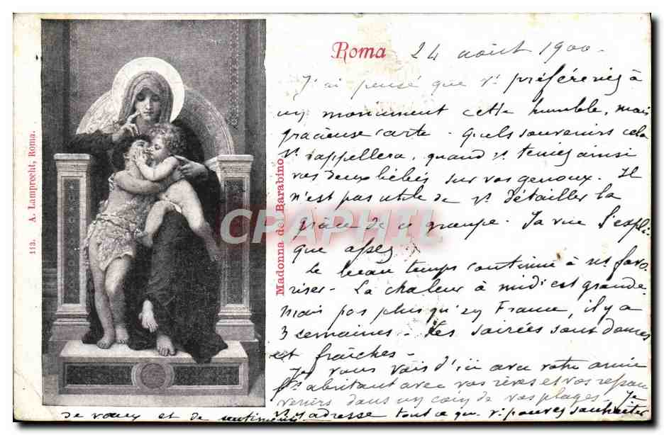 CPA Roma Madonna del Barabino