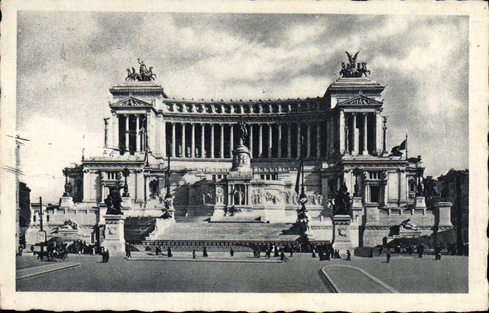 CPA Roma Monumento a Vittorio Emanuele II