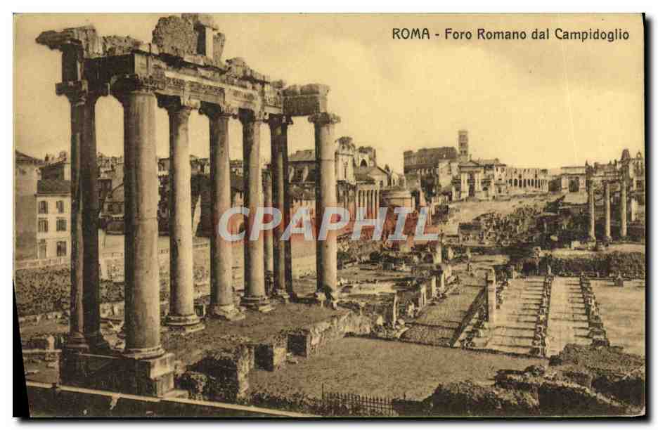 CPA Roma Foro Romano dal Campidoglio