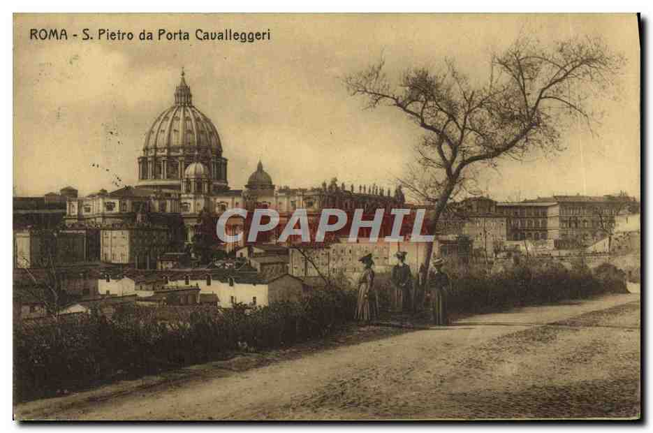 CPA Roma S Pietro da Porta Cavalleggeri 
