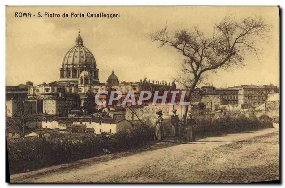 CPA Roma S Pietro da Porta Cavalleggeri 