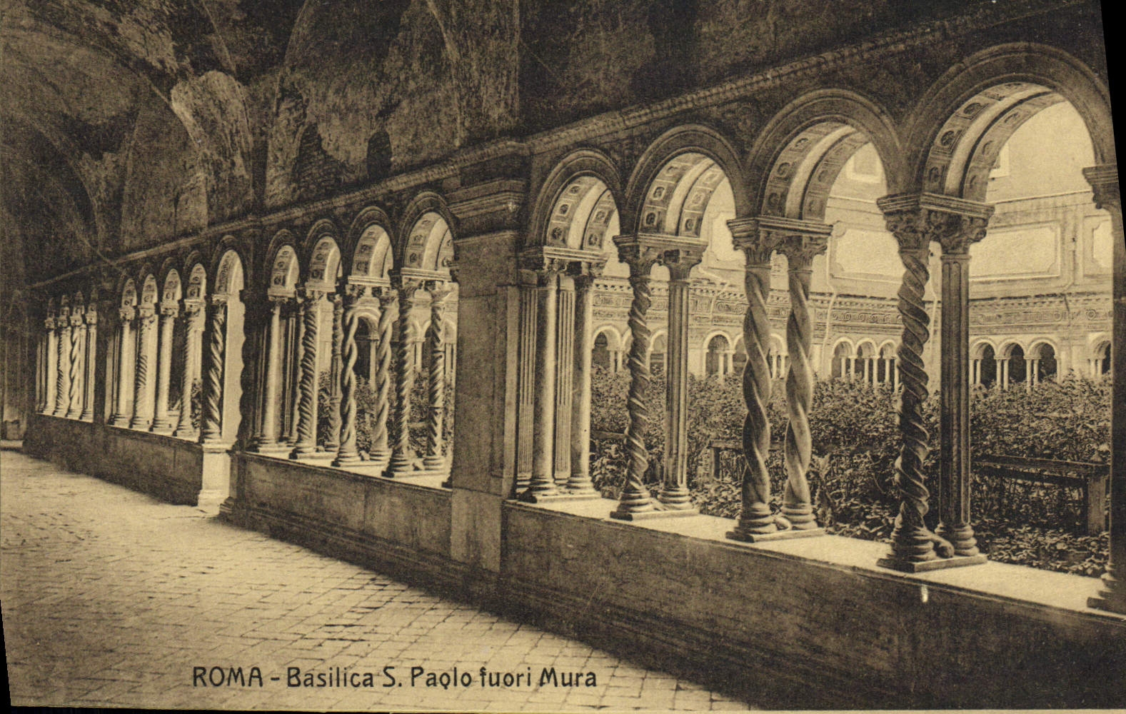 CPA Roma Basilica S Paolo fuori Mura 