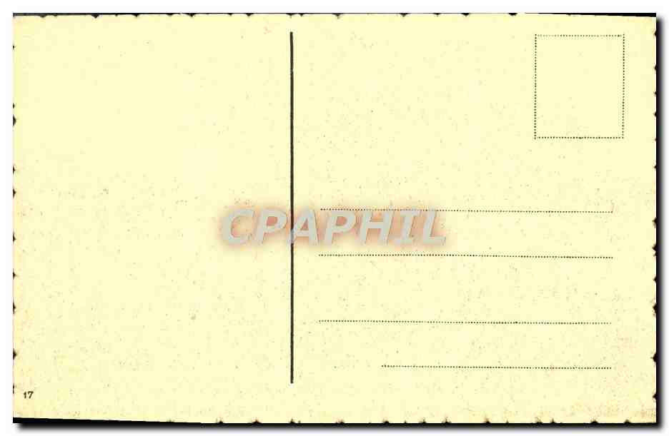 CPA Roma Via Appia Regia Viarum sepolcro de Cecilia Metella  — Rückseite
