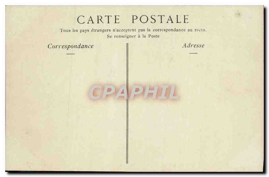 CPA Toulouse Le Pont Neuf et l'Eglise de la Dalbade Tramway Religieuses — Verso