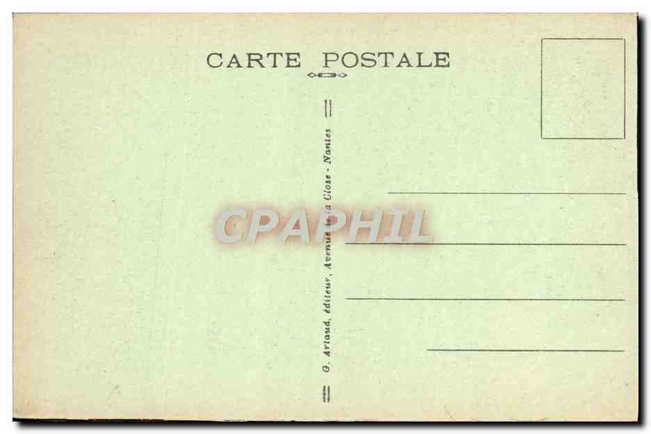 CPA Treboul Vue generale du Quai et le Port  — Rückseite