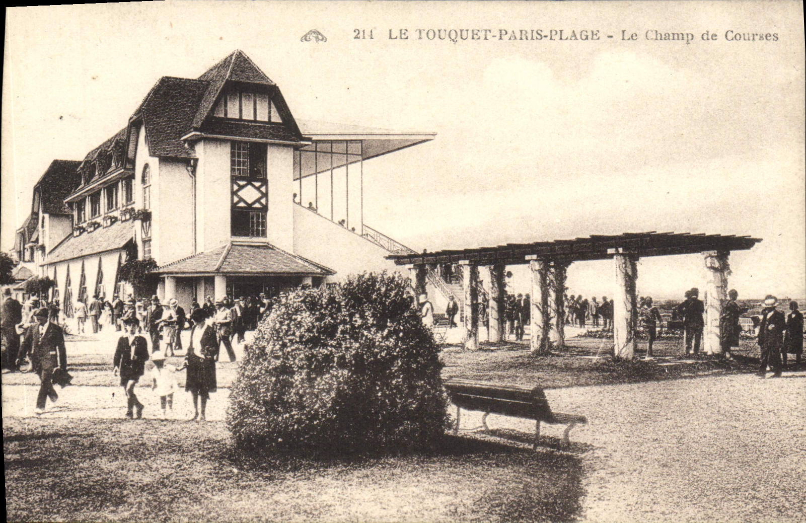 CPA Le Touquet Paris Plage Le Champ de Courses Cheval Hippisme