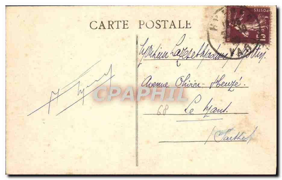 CPA Toulon La Rade et l'Escadre Vue Generale Zeppelin Ballon Dirigeable Bateaux — Rückseite