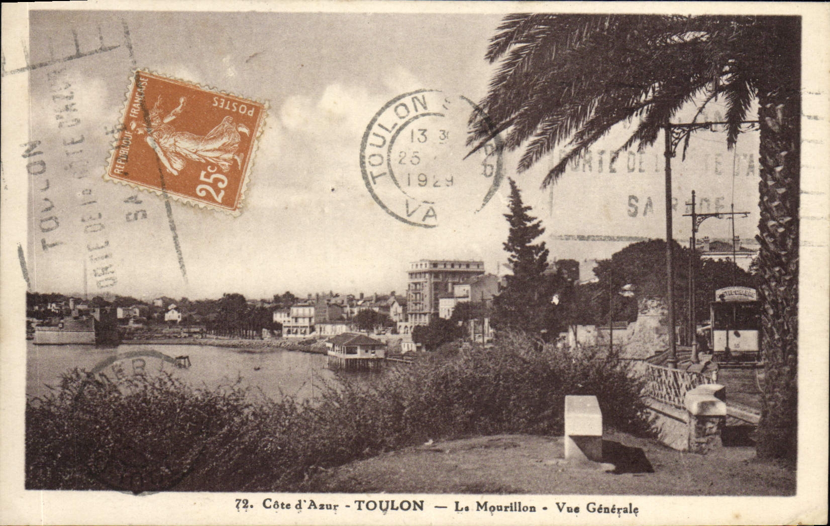 Côte d'Azur - TOULON — La Mourillon - Vue Générale