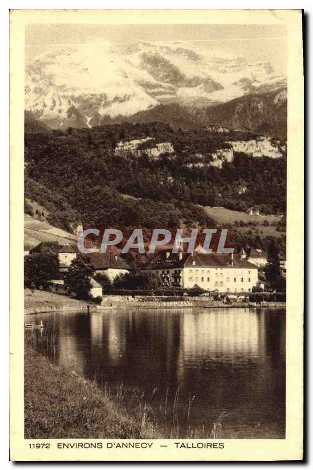 Talloires — Environs d'Annecy — éditeur Braun & Cie