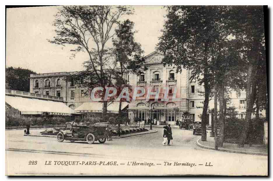 CPA Le Touquet Paris Plage L'Hermitage Automobile