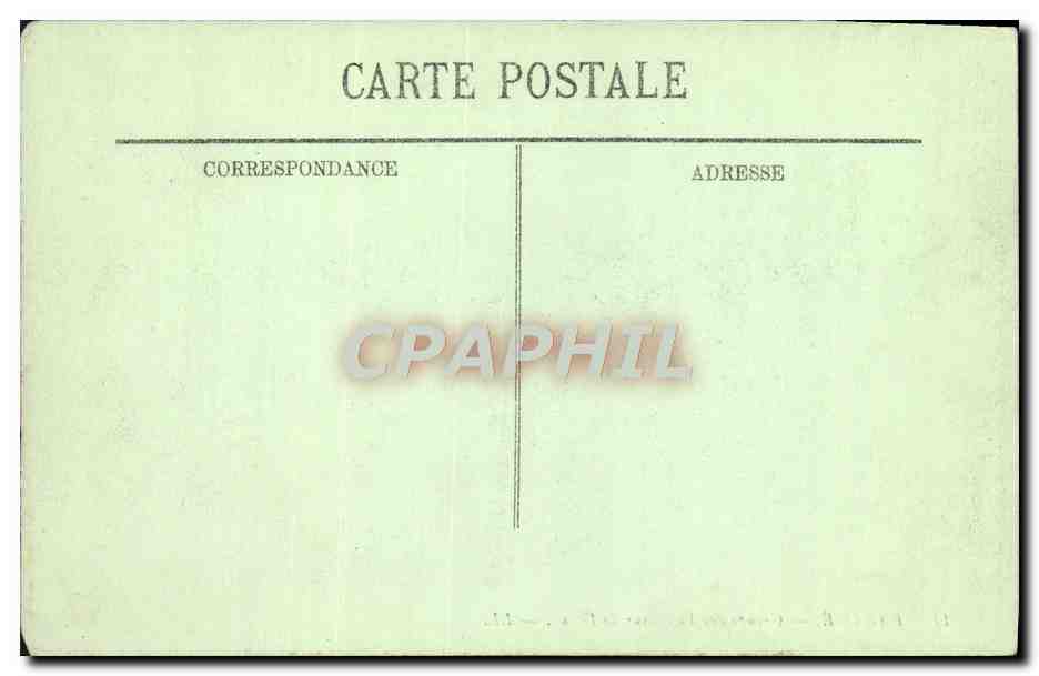 CPA Parame Groupe des Villas sur la Digue  — Rückseite