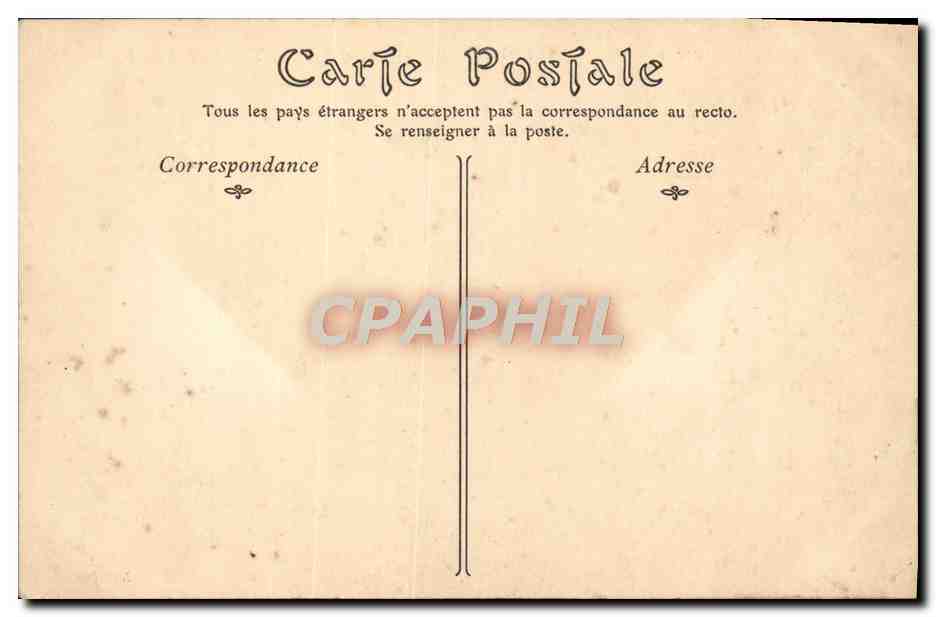CPA Rotheneuf Rochers Sculptes Tombeau de Saint Budoc  — Rückseite