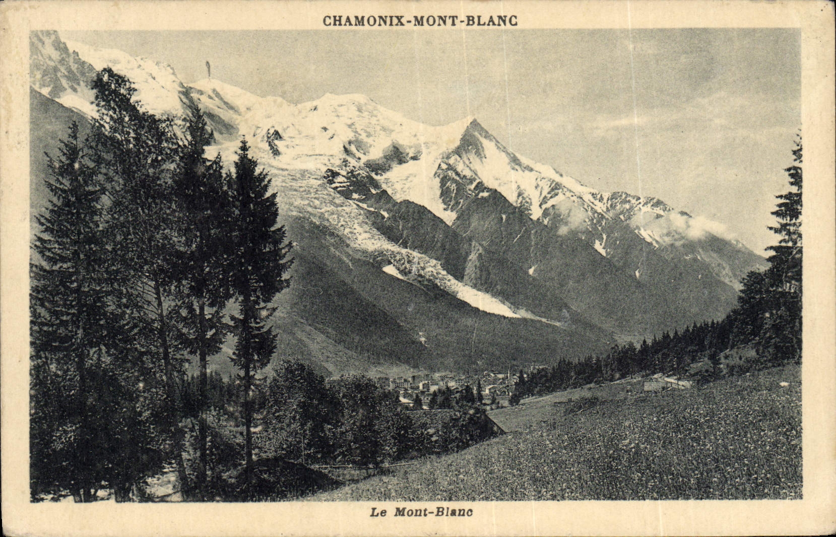 CPA Chamonix Mont blanc 