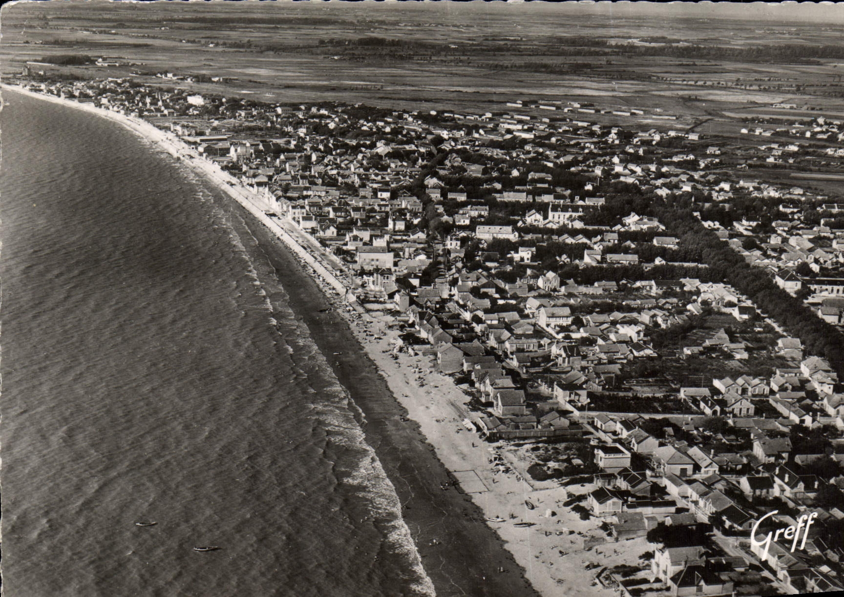 CPM Chatelaillon Vue Aerienne la Plage et la Ville