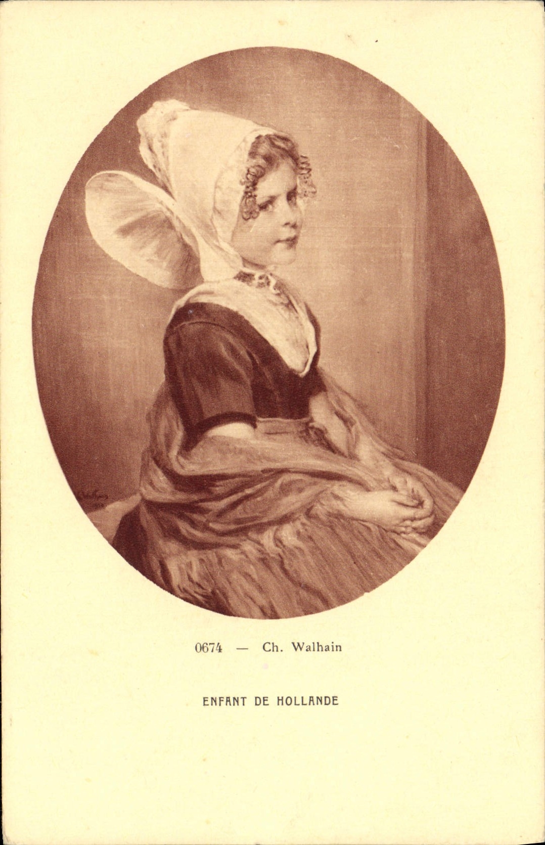 Enfant de Hollande — Ch. Walhain — n° 0674