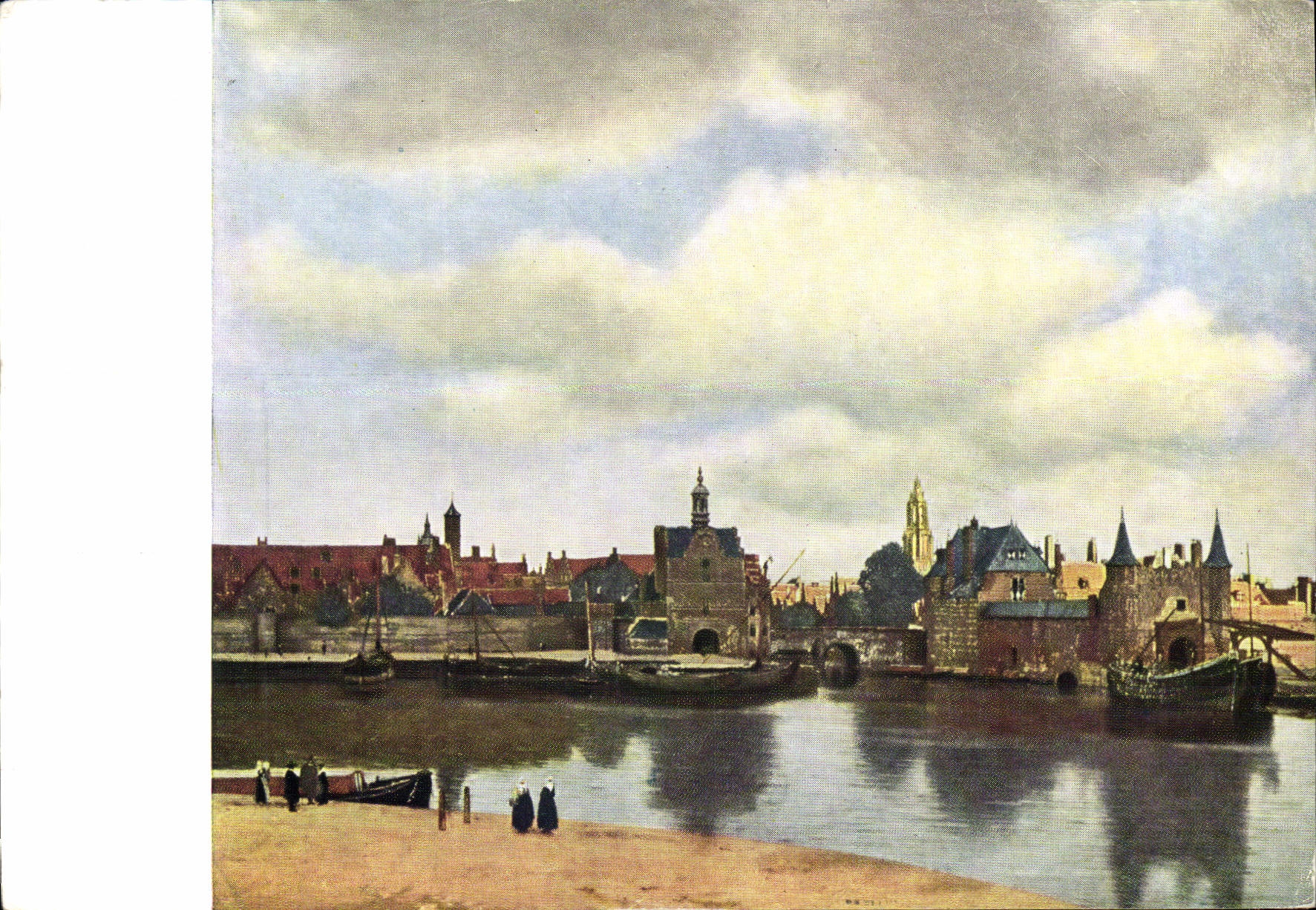 CPM Johannes Vermeer Gezicht Op Delft Vue De Delft