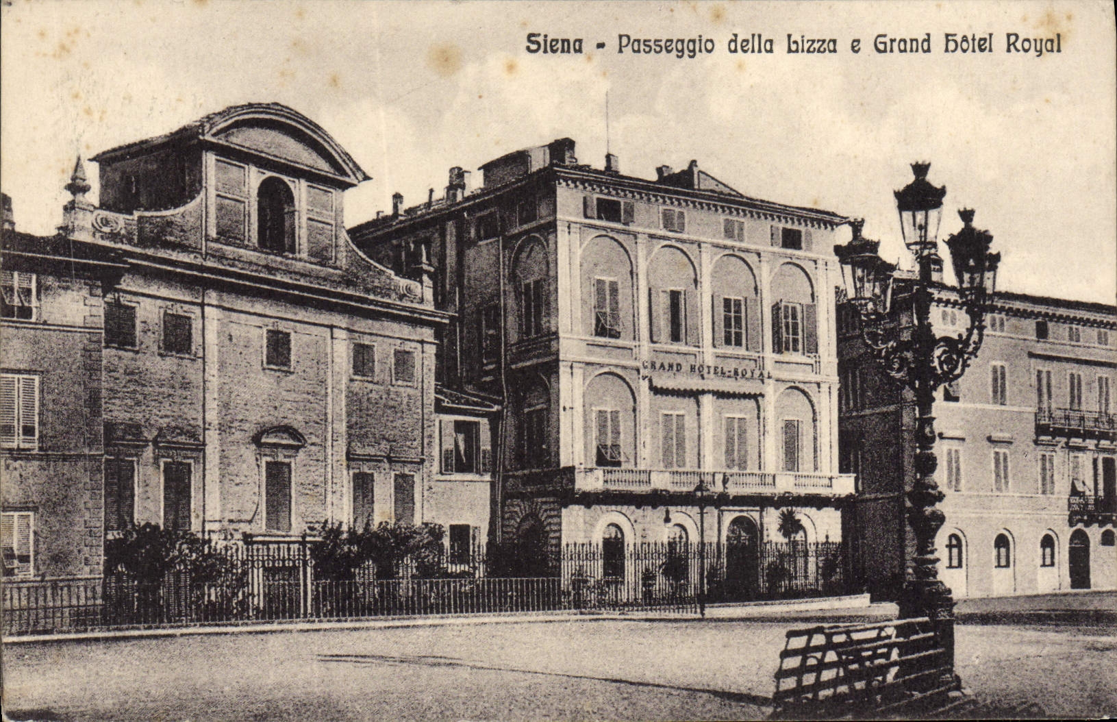 CPA Siena Passegglo Della Bizza Grand hotel Royal