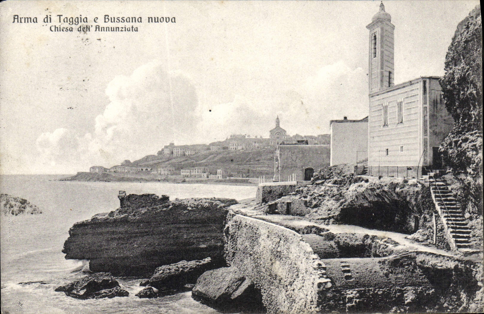 CPA Arma Di Taggia e Bussana Nuova Chiesa dell Annunziata