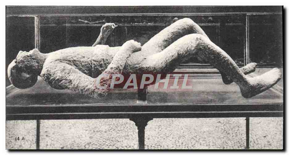 CPA Pompei Museo Cadavere Di Domo