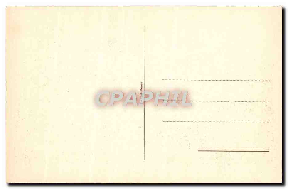 CPA Ostia Tempio Di Giove Giunone Minerva Capitolium — Rückseite