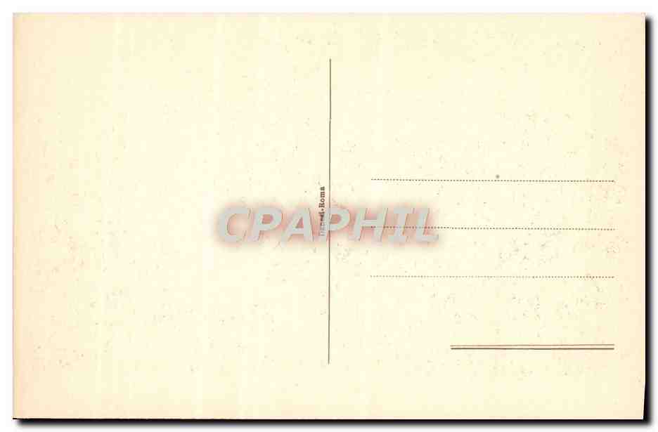 CPA Ostia Grandi Horrea magazzini di grano — Rückseite