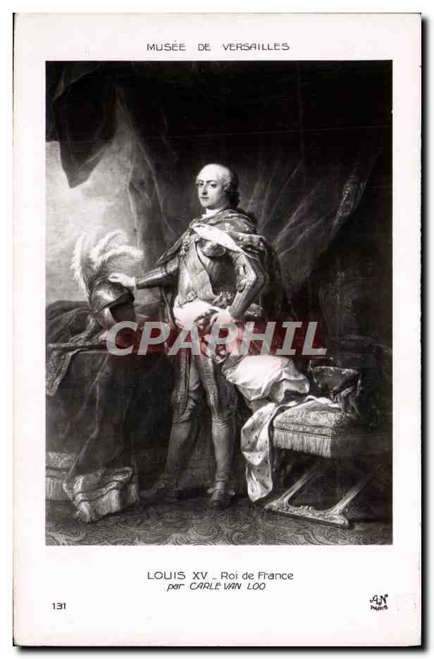Louis XV – Roi de France — Musée de Versailles — par Carle Van Loo — n° 131