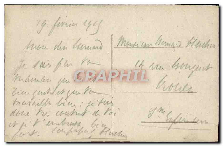 CPA Guerre La Popote Militaria — Rückseite