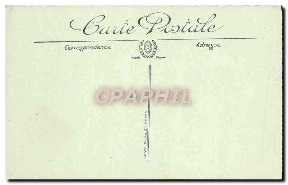 CPA La Grande Guerre Ypres Les halles Militaria — Rückseite