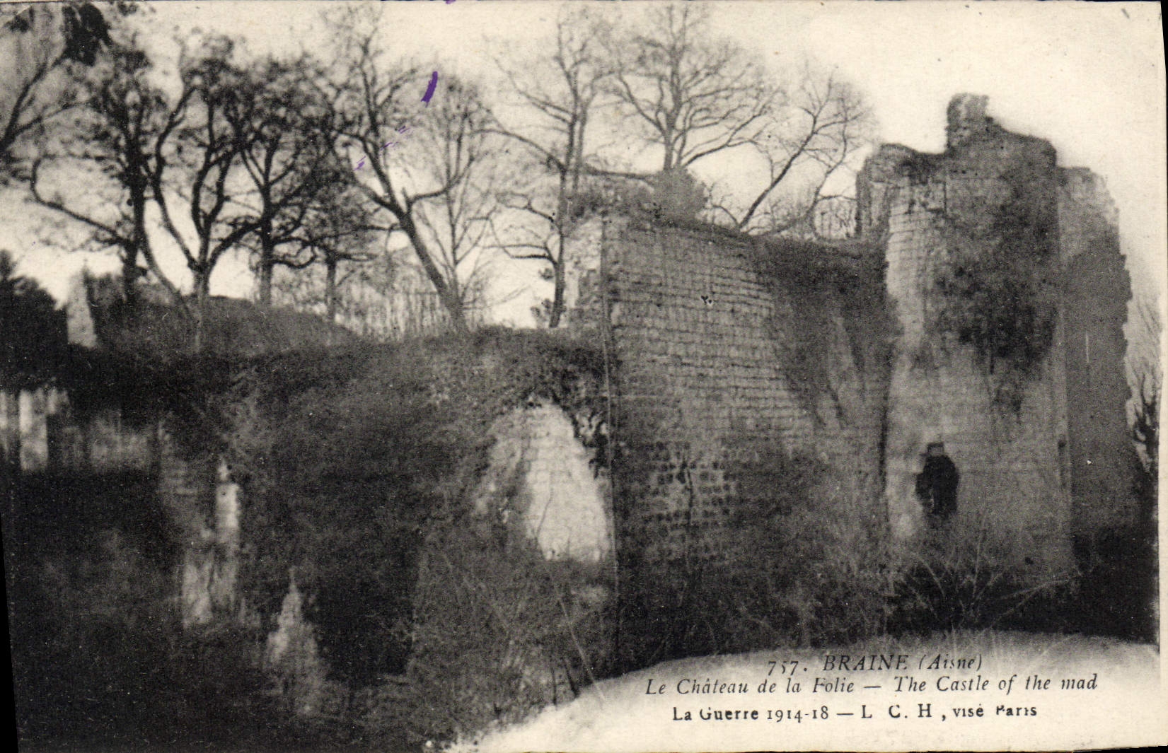 Le Château de la Folie — Braine (Aisne) — L. C. H. Paris