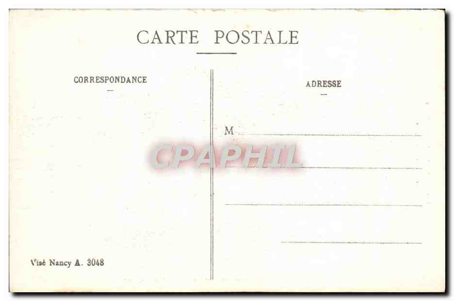 CPA Militaria La Guerre En Lorraine Flirey L'Eglise — Back