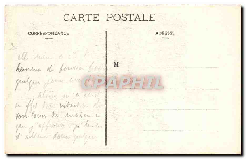 CPA Militaria La Guerre En Lorraine Lavoire D'Ansauville — Back