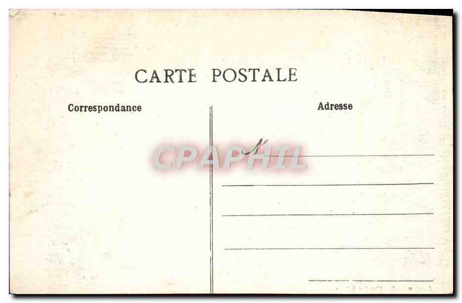 CPA Militaria Medaille Soldat Vierge  — Rückseite