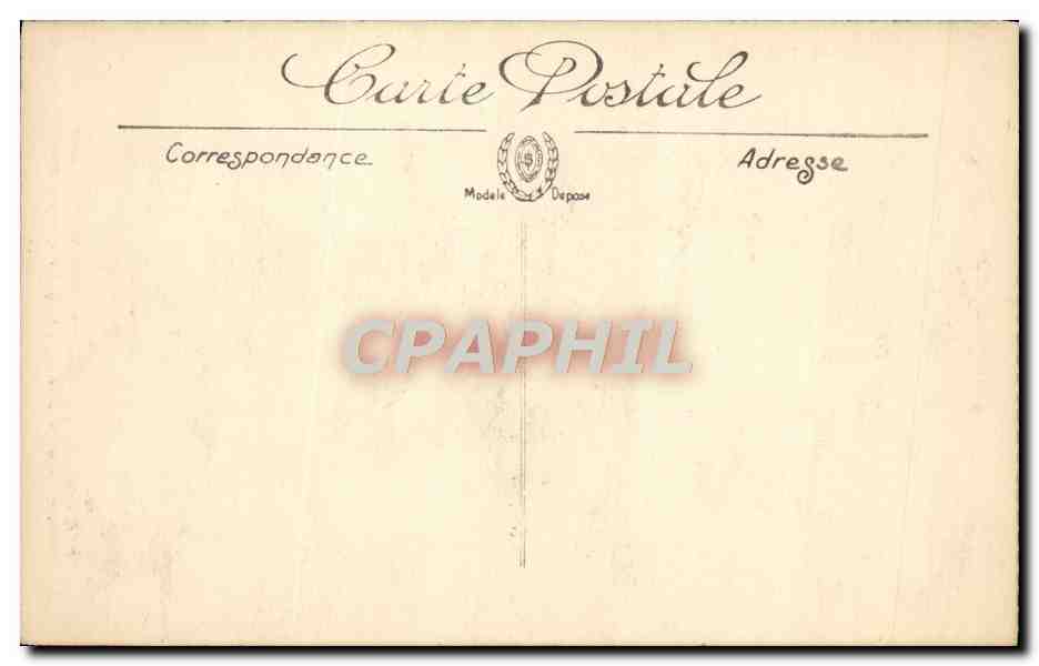 CPA Militaria Mont St Eloy Abbaye  — Rückseite