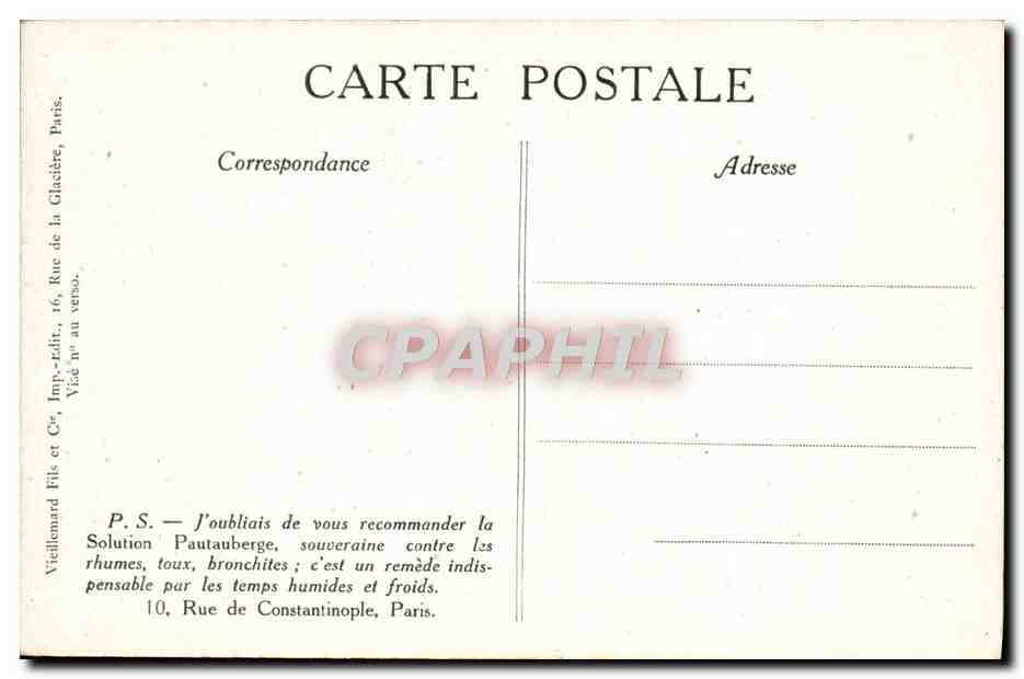 CPA Musee Des Invalides Obus de 420 Verdun Militaria — Rückseite