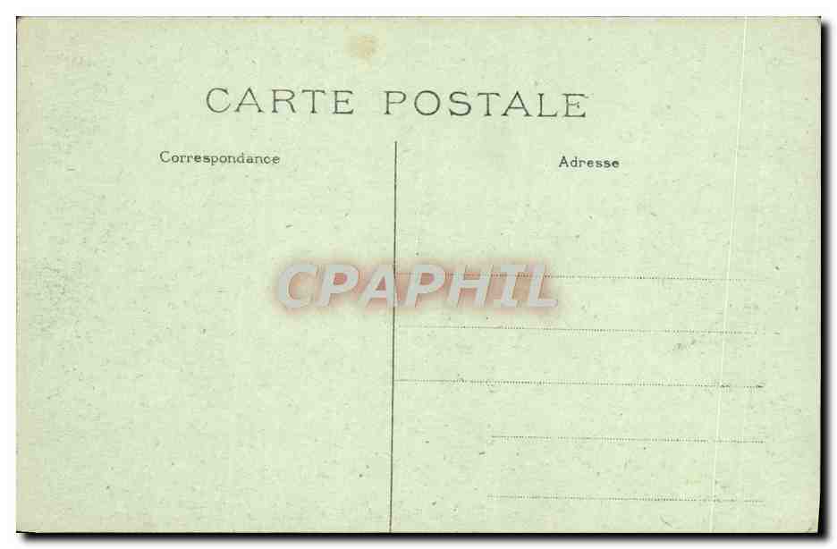 Bruyères et Montbérault (Aisne) — La Rue de Laon, vue prise du Jeu de Paume en 1919 — Édition Charles Émile — Reverso