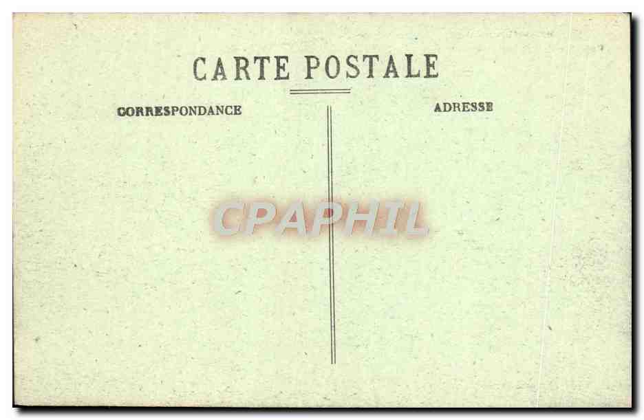 Vaux-sur-Laon (Aisne) — Coin rue de l'Église et Grande Rue — Édition Réaumont — Verso