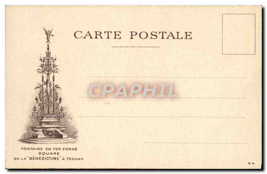 Village Suisse — Exposition Universelle Paris 1900 — Imprimé à l'Exposition par la BÉNÉDICTINE — Verso
