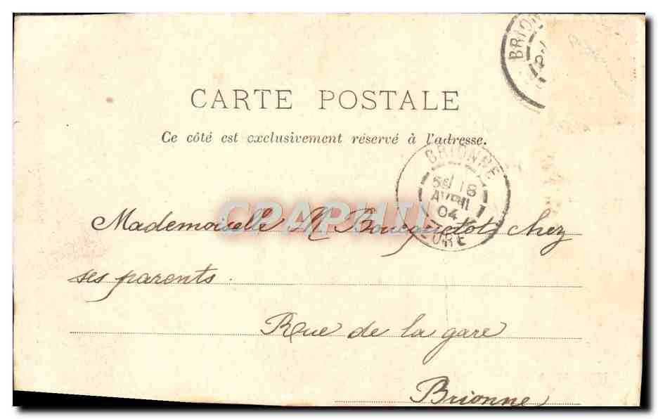 CPA Fantaisie Enfant Bebe et le diable Des Grimaces Dans La glace — Rückseite