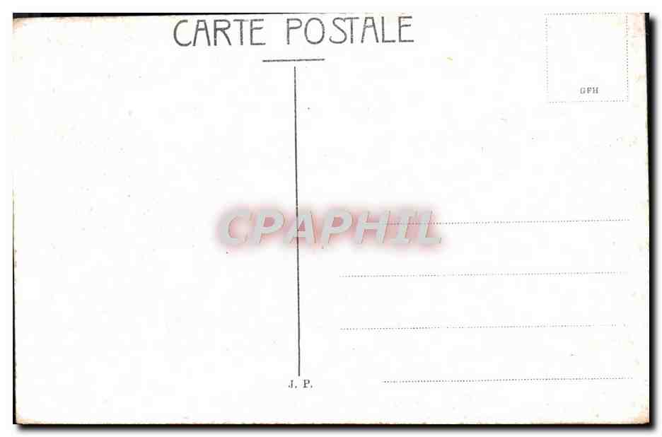 CPA Constantinople Vue generale de Peira et Galata  — Verso